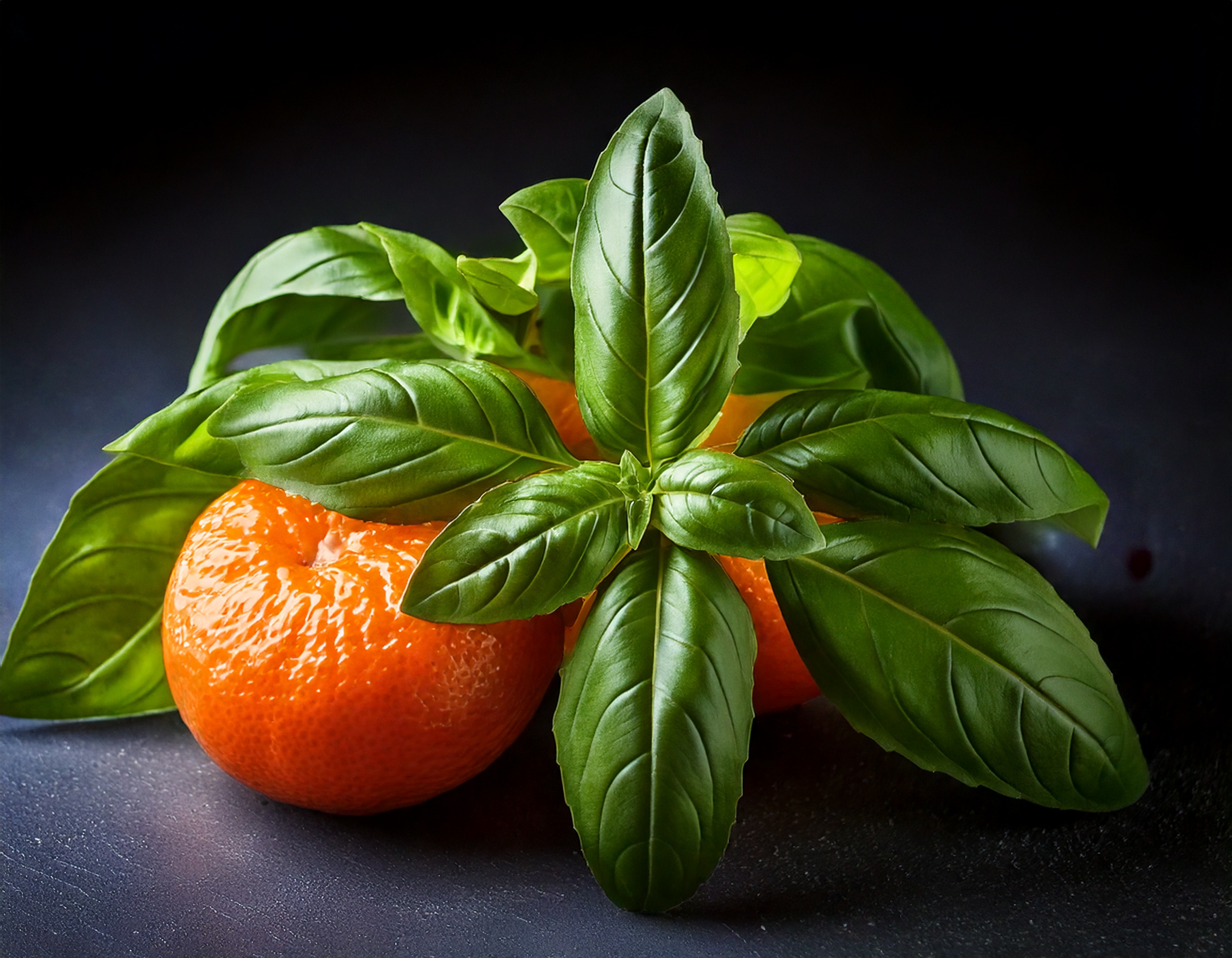 Basil and Mandarin 2